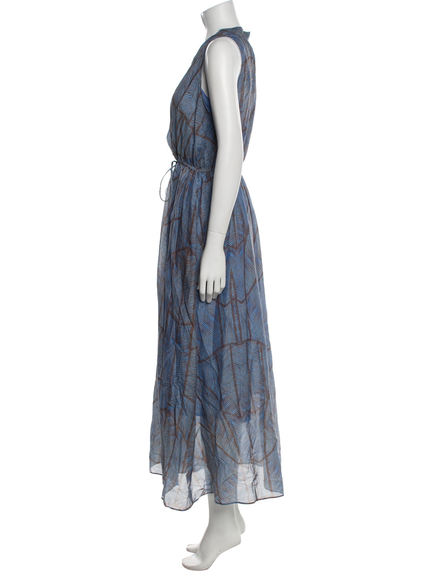 Xirena Printed Long Dress w/ Tags