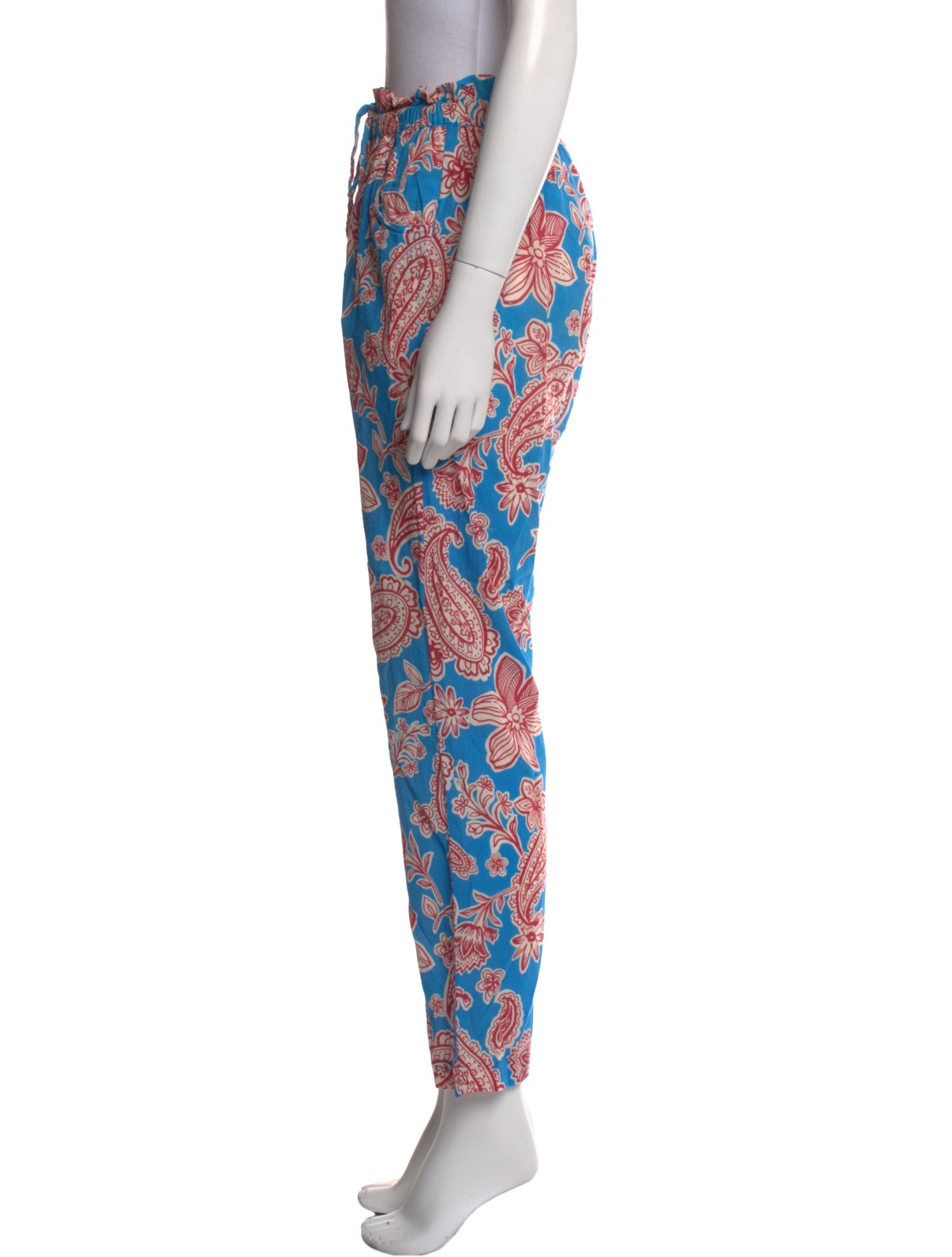 Xirena Floral Print Straight Leg Pants