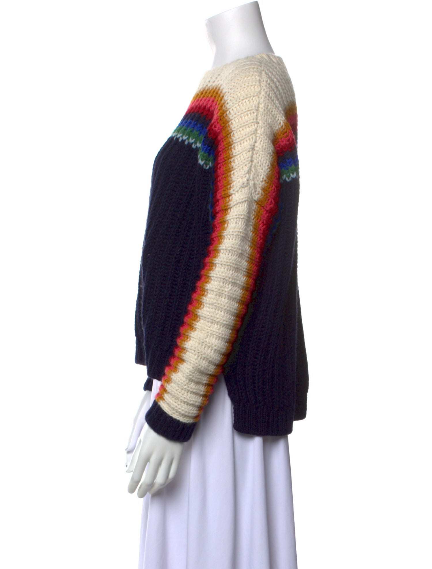 Xirena Striped Bateau Neckline Sweater