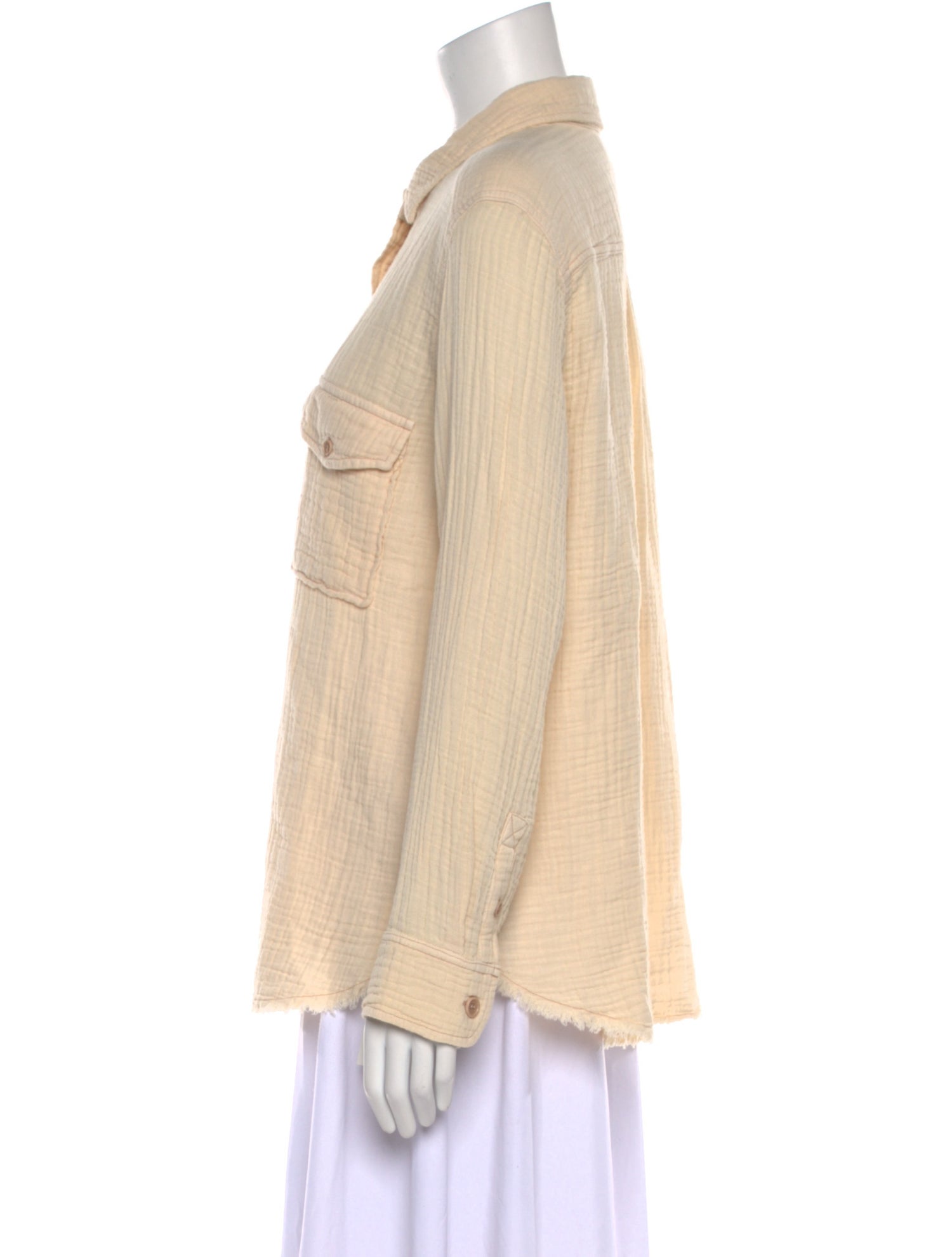 Xirena Long Sleeve Button-Up Top