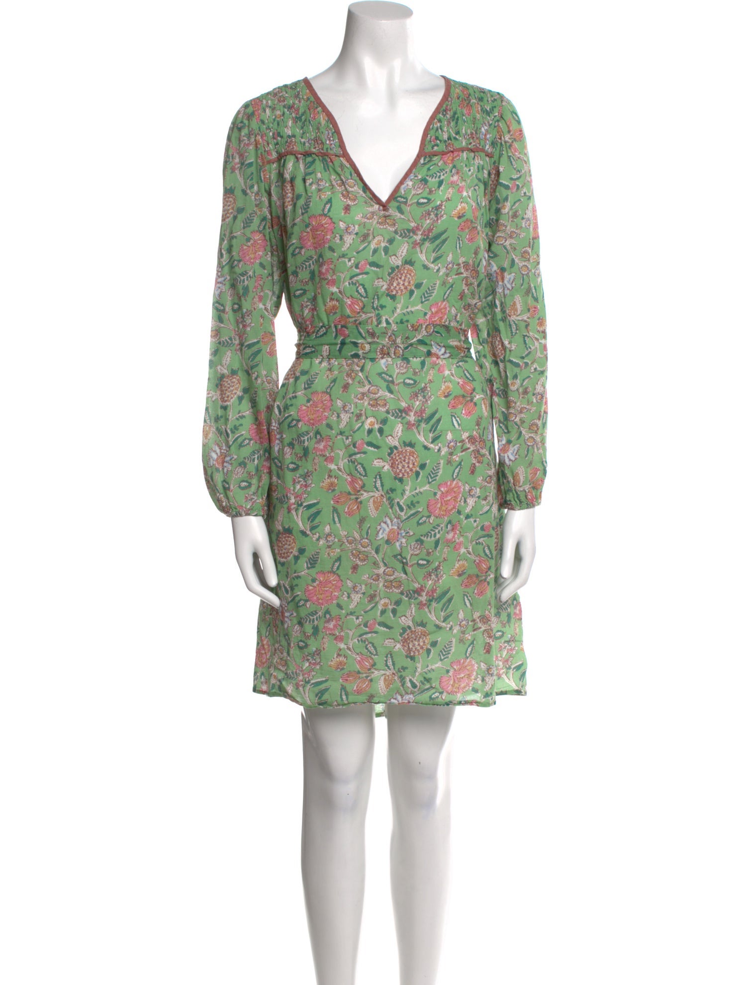 Xirena Floral Print Mini Dress