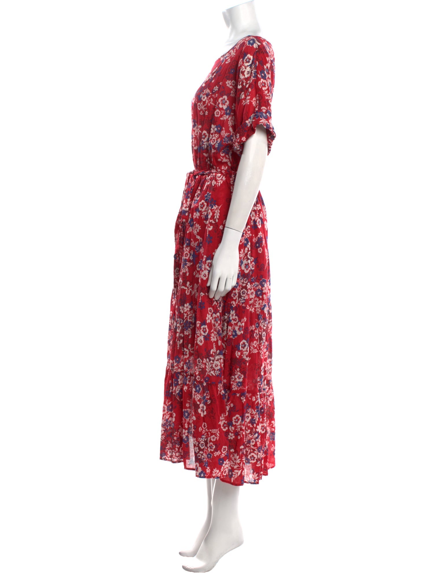 Xirena Floral Print Long Dress