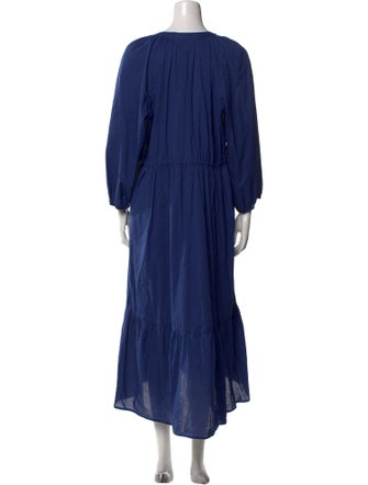 Xirena V-Neck Long Dress