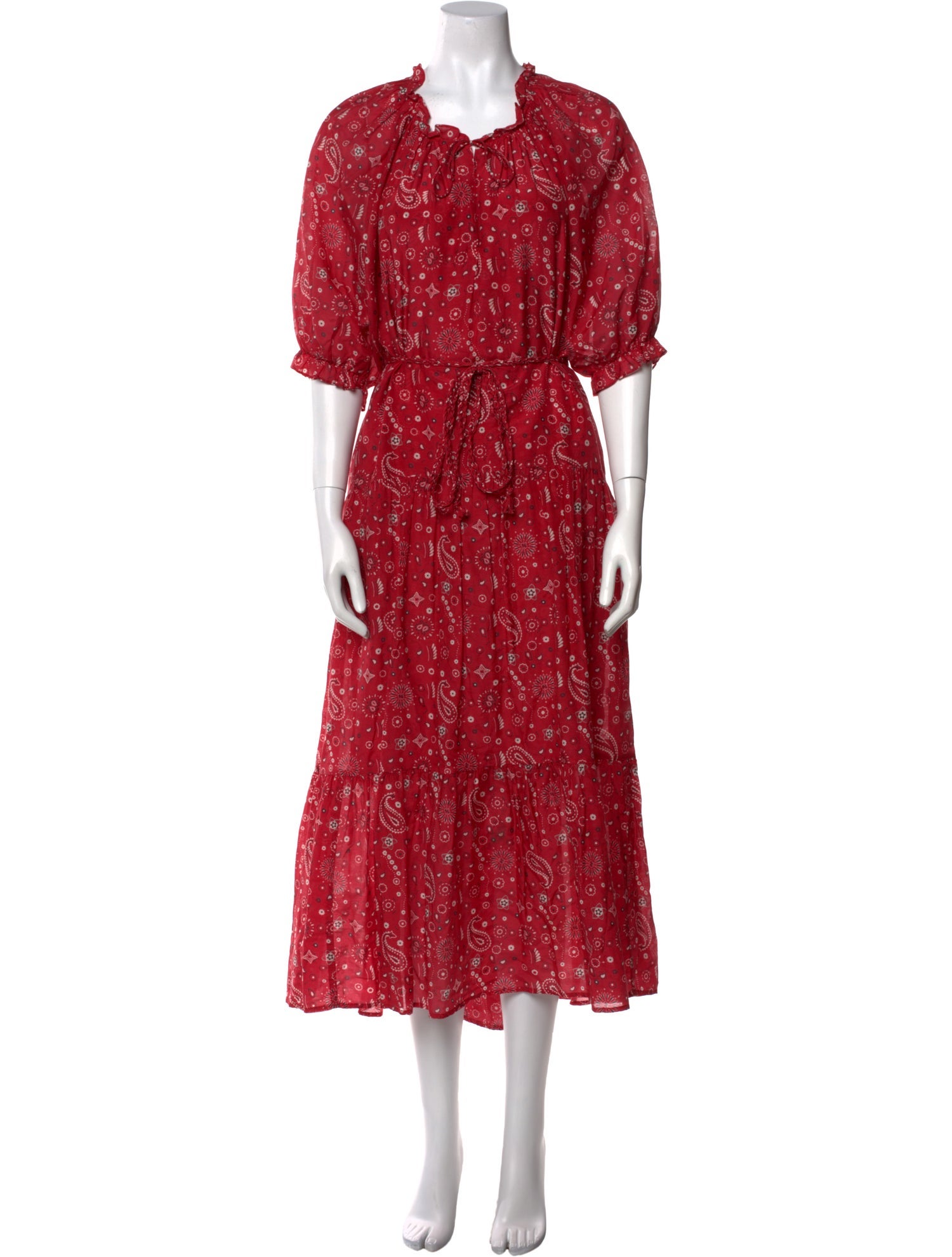 Xirena Floral Print Long Dress