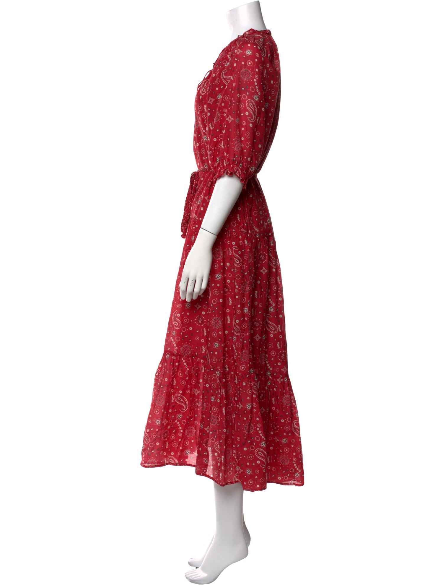 Xirena Floral Print Long Dress