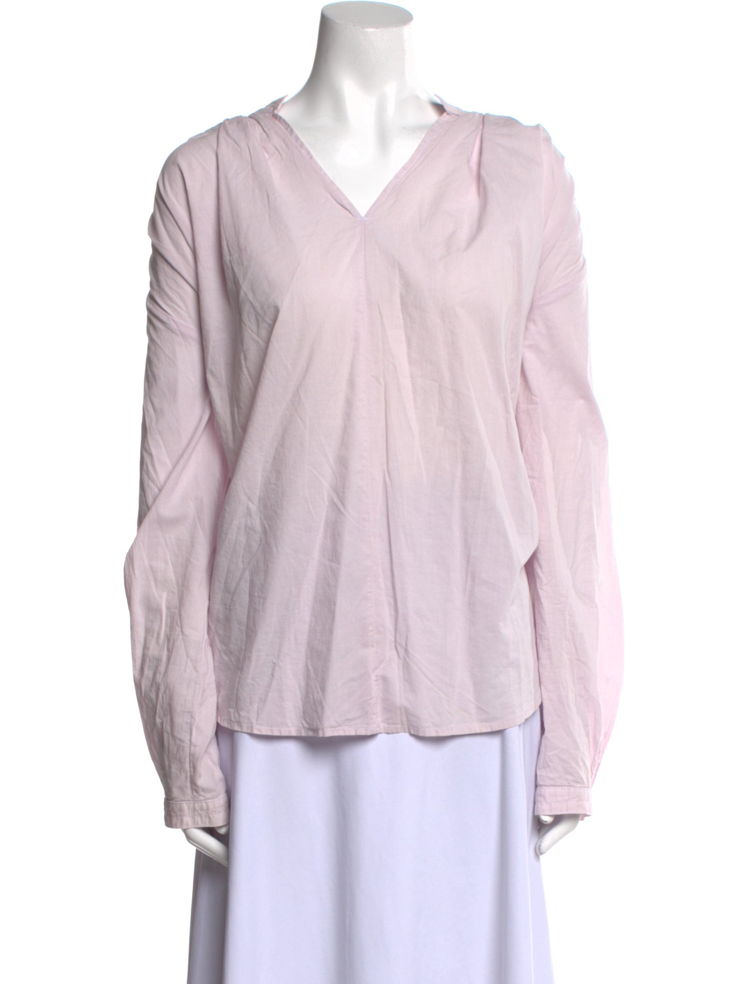 Xirena V-Neck Long Sleeve Blouse