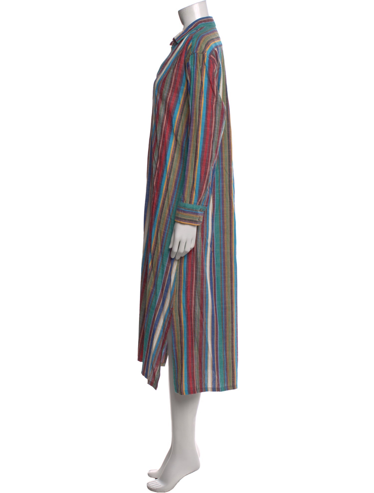 Xirena Striped Midi Length Dress