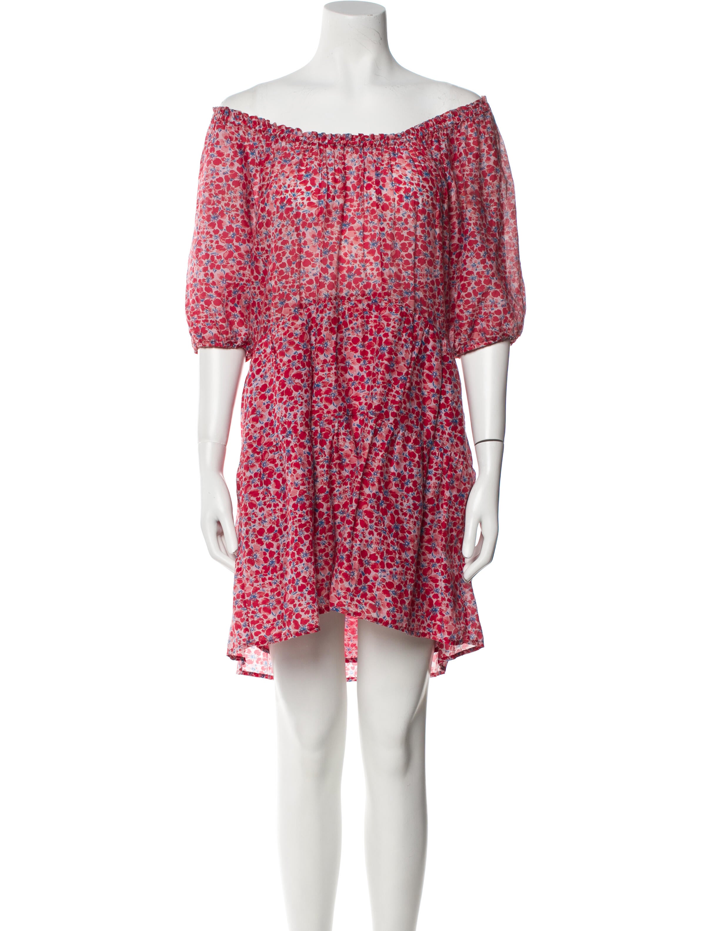 Xirena Floral Print Mini Dress