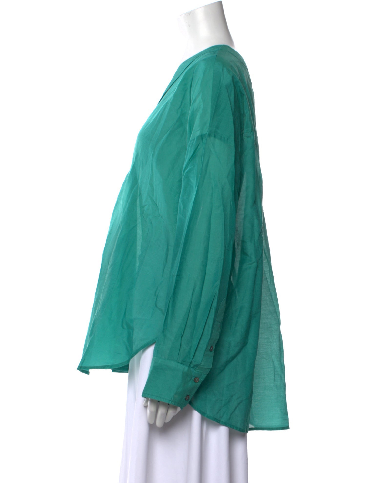 Xirena V-Neck Long Sleeve Blouse