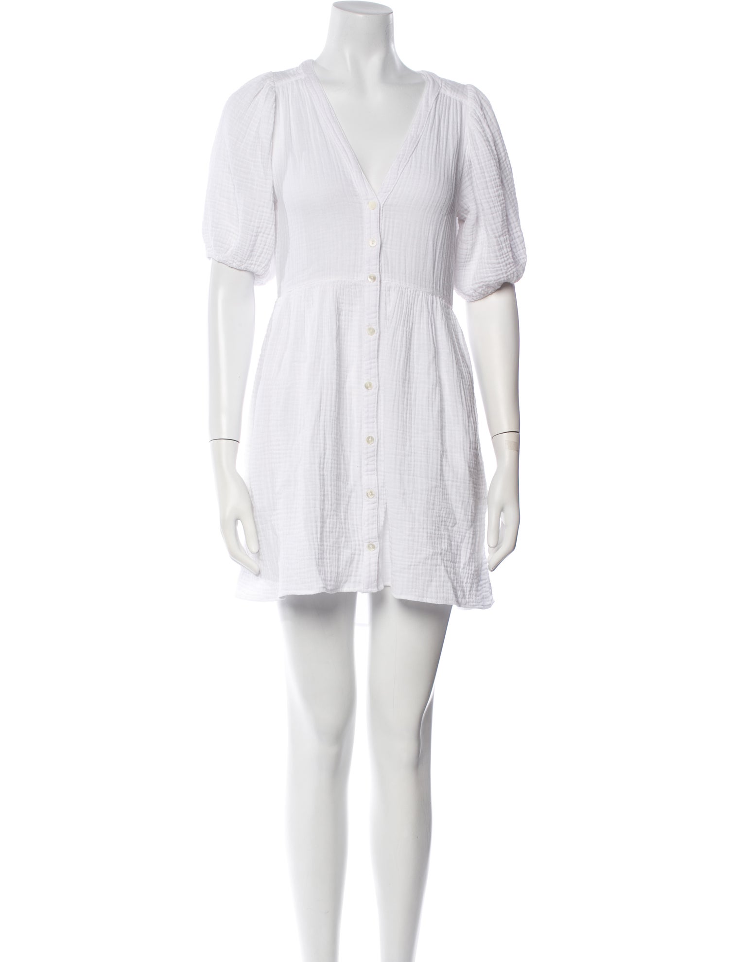 Xirena V-Neck Mini Dress