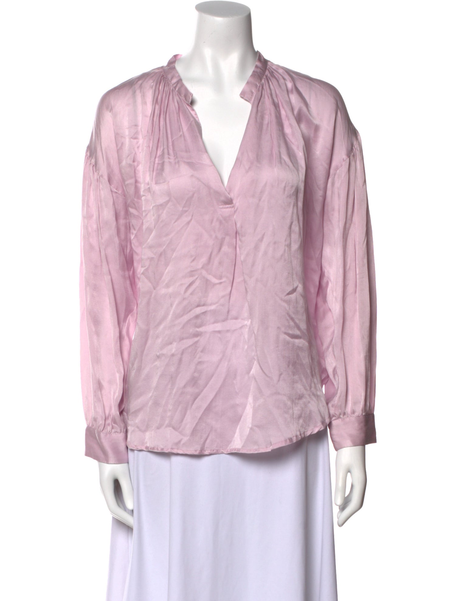 Xirena Silk V-Neck Blouse w/ Tags