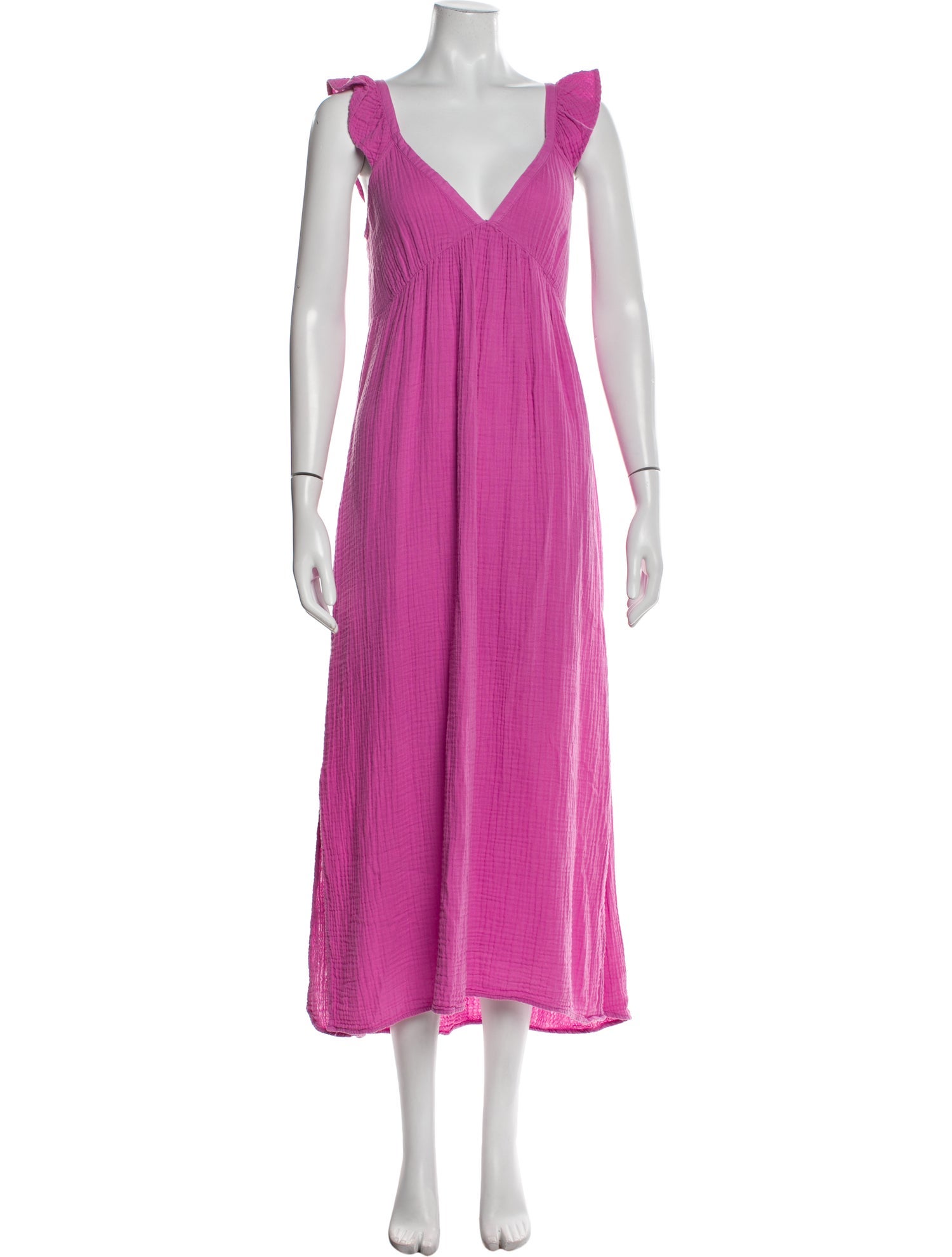 Xirena V-Neck Long Dress