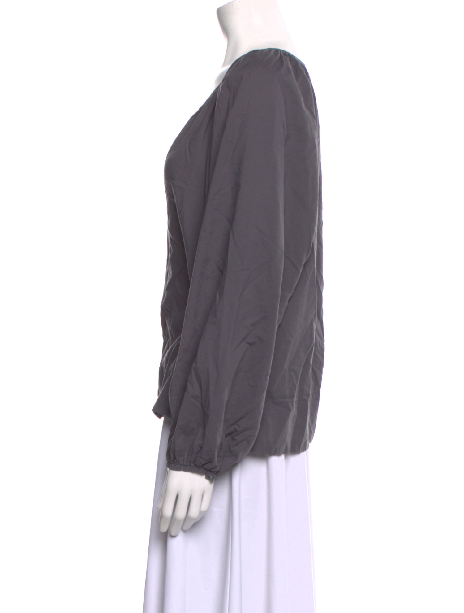 Xirena V-Neck Long Sleeve Blouse