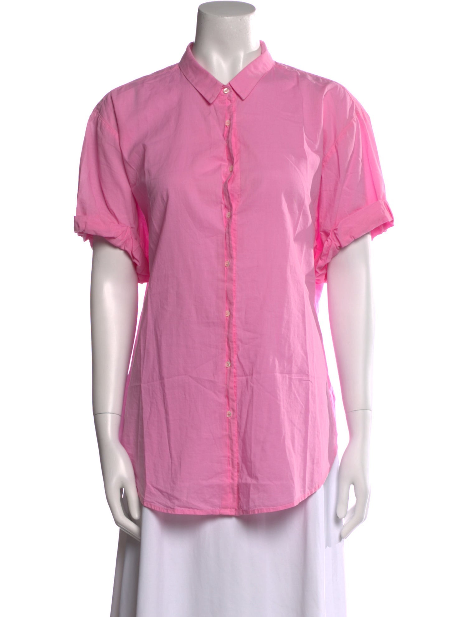 Xirena Short Sleeve Button-Up Top