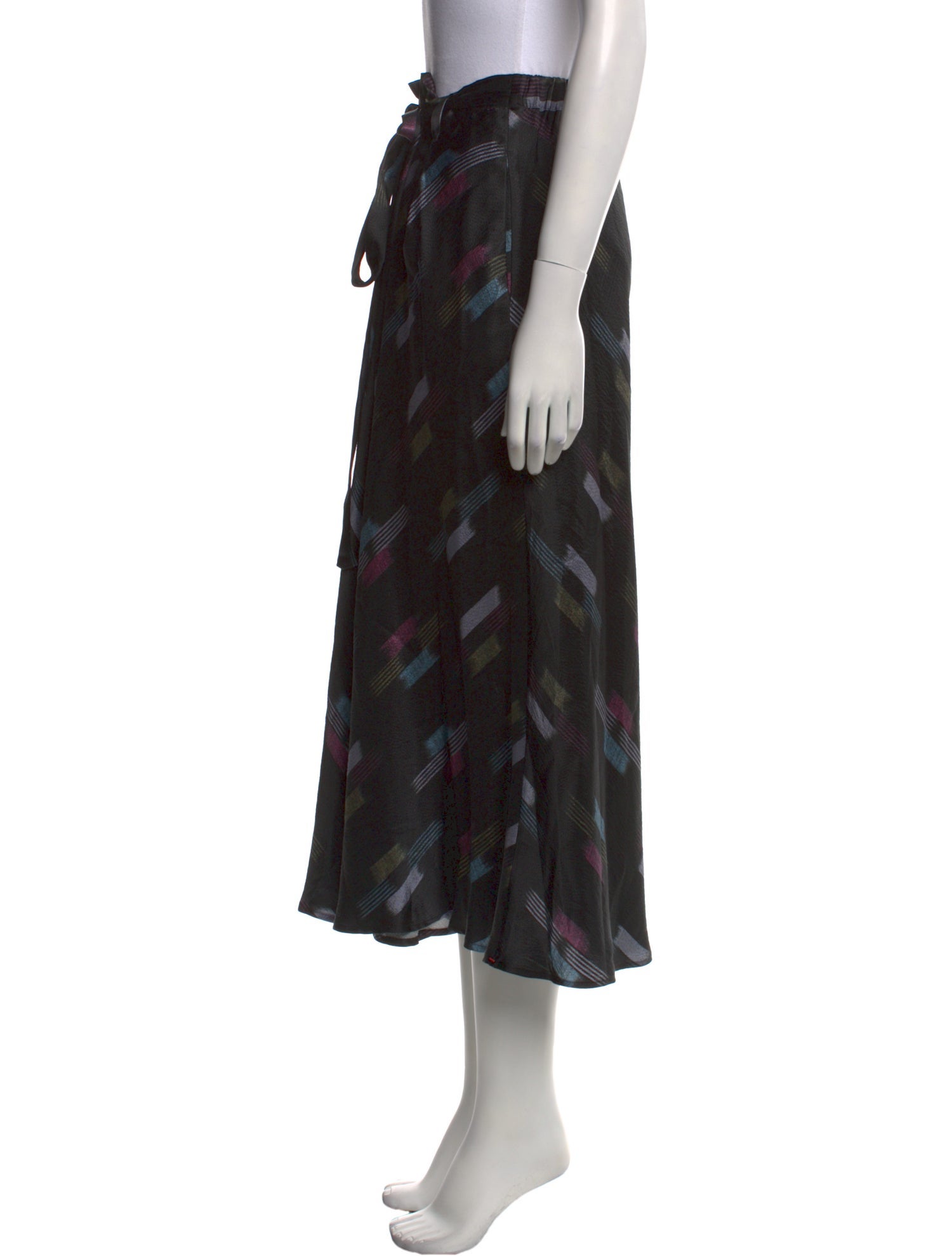 Xirena Silk Midi Length Skirt