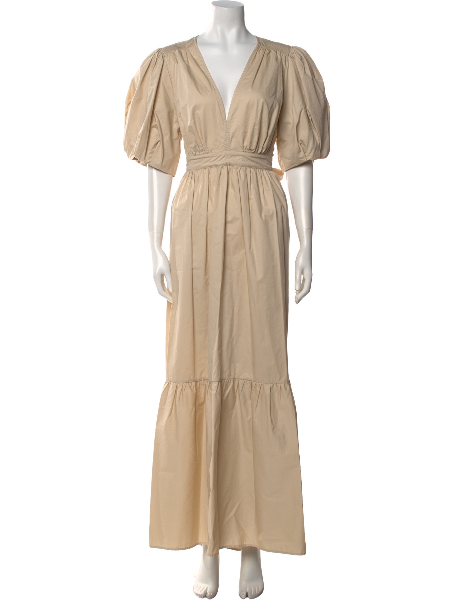 Xirena V-Neck Long Dress