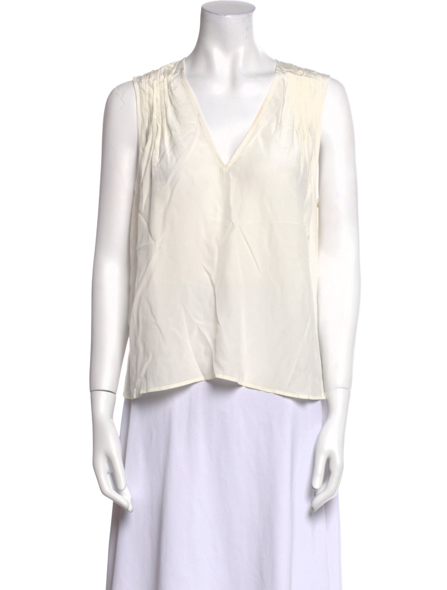 Xirena Silk V-Neck Blouse