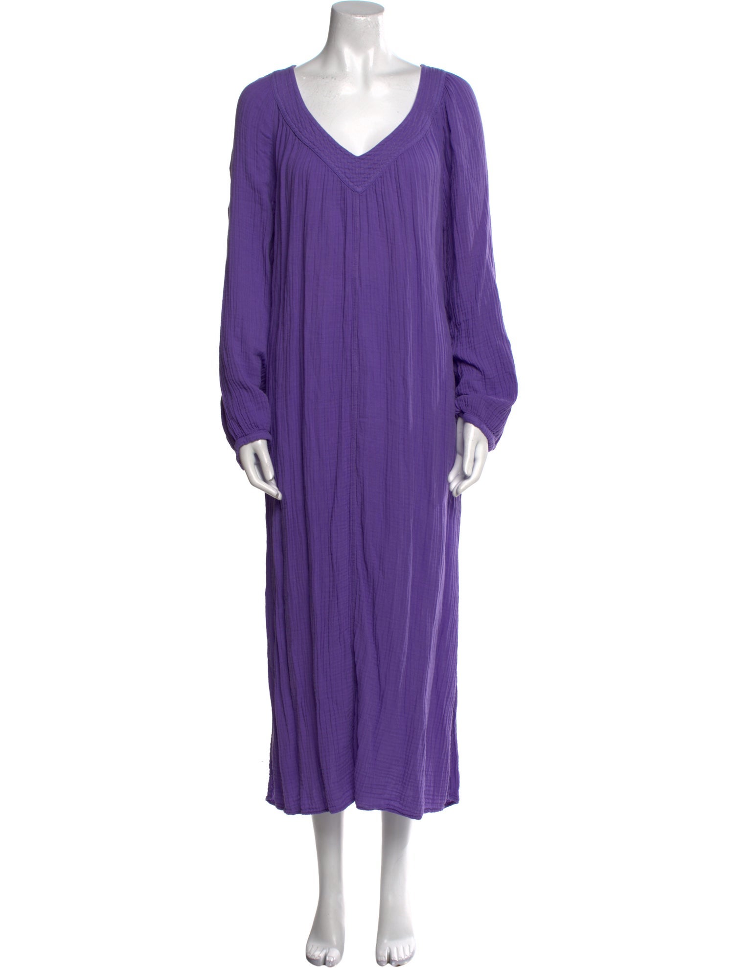 Xirena V-Neck Long Dress