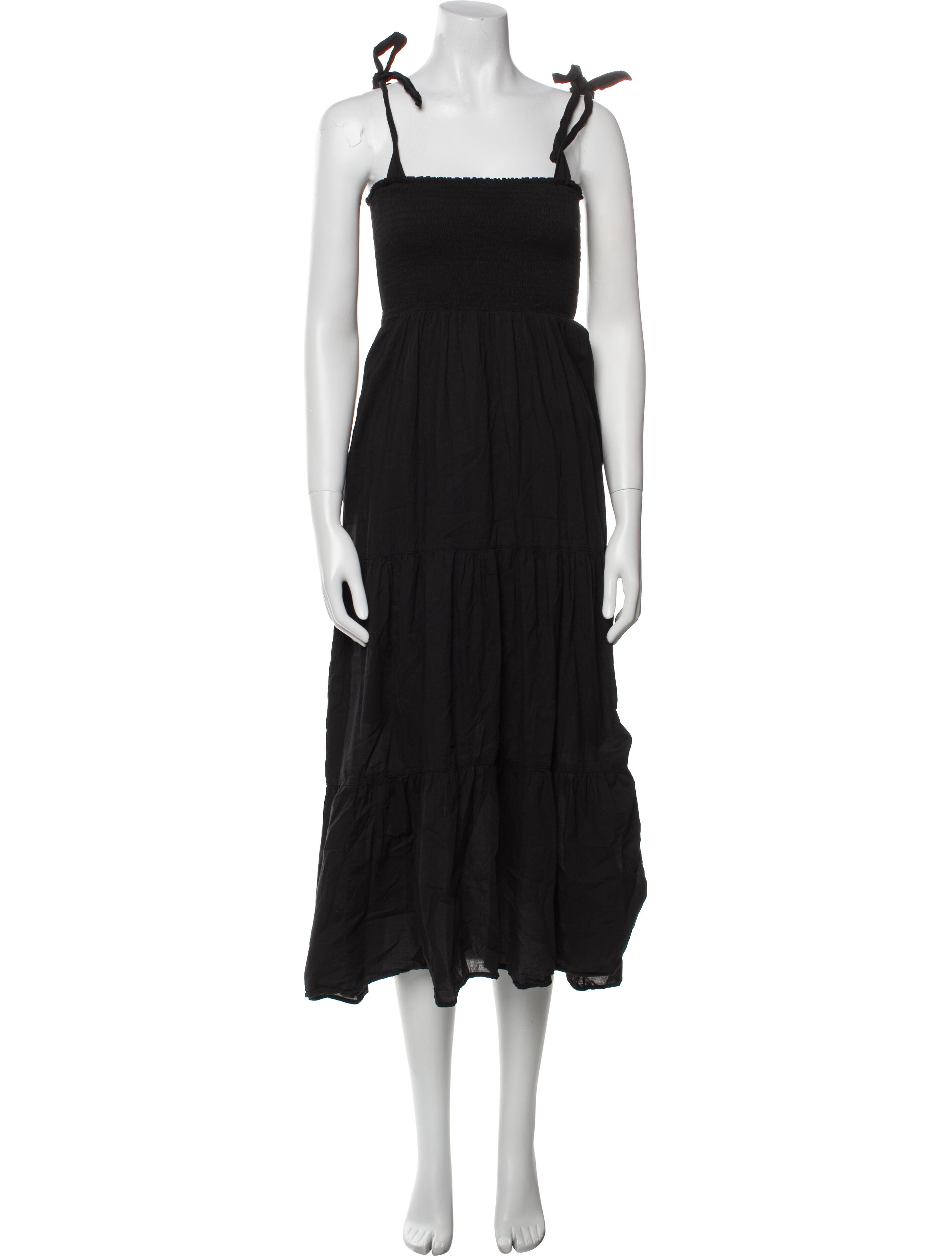 Xirena Square Neckline Long Dress