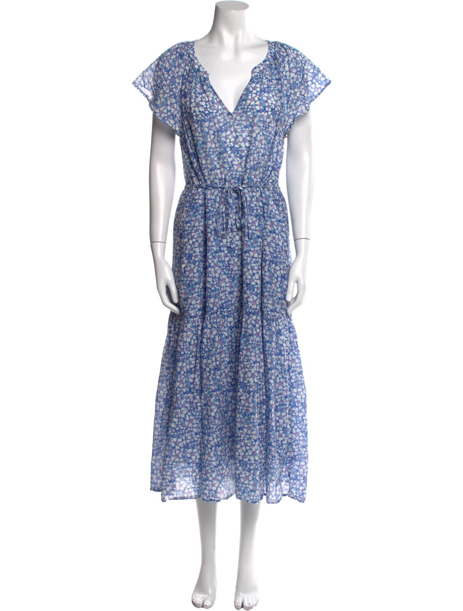 Xirena Floral Print Long Dress