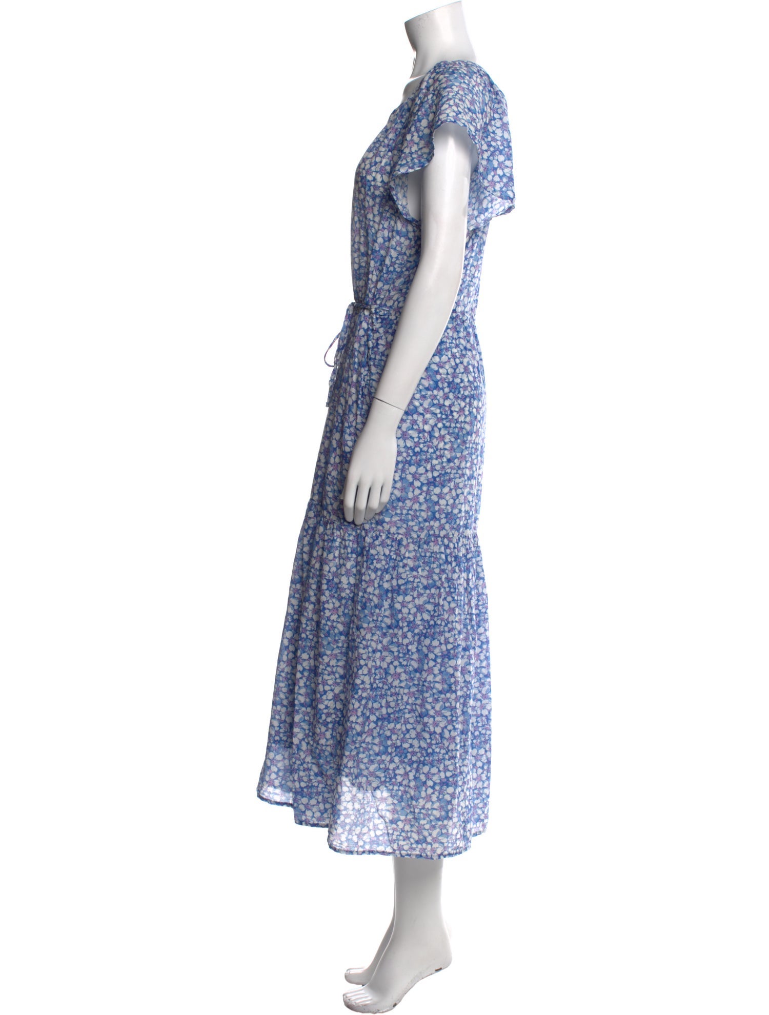 Xirena Floral Print Long Dress