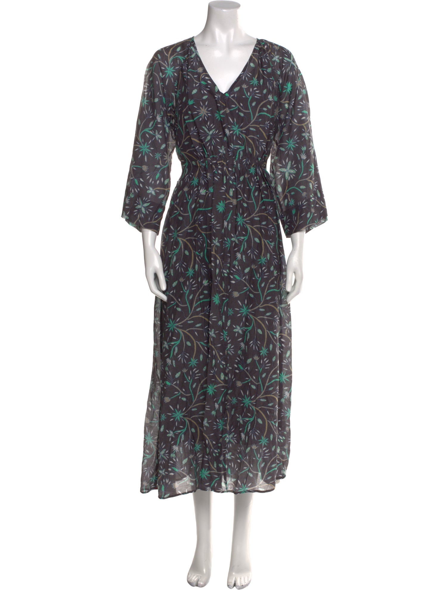 Xirena Printed Long Dress