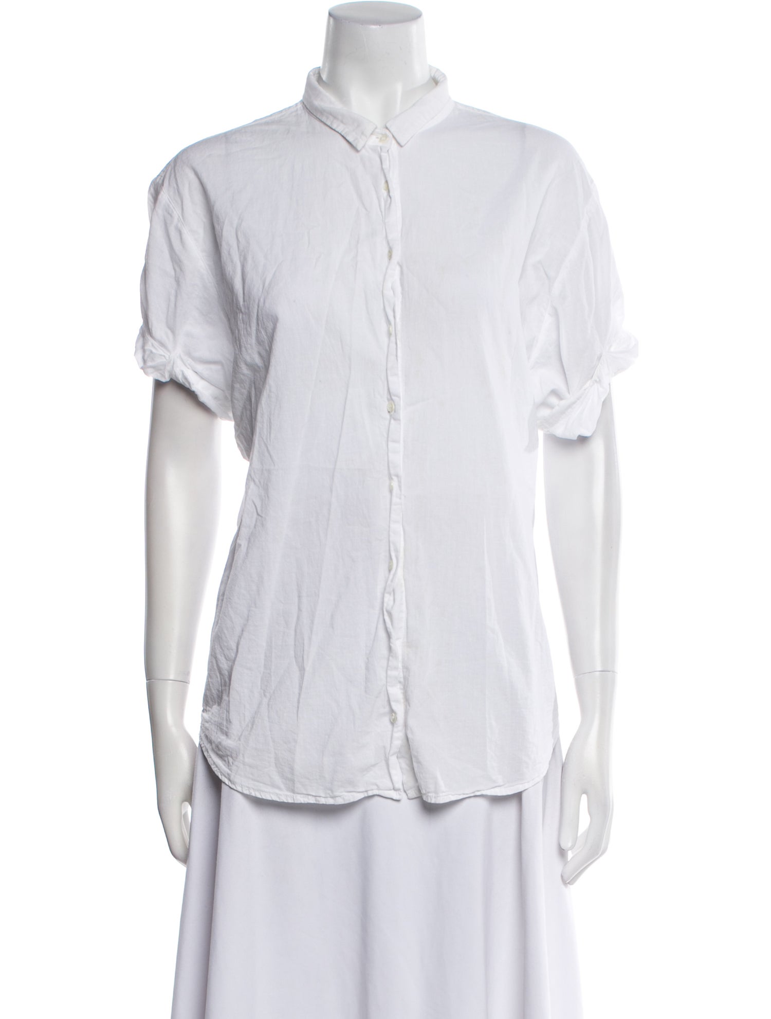 Xirena Short Sleeve Button-Up Top