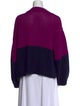 Xirena Colorblock Pattern Mock Neck Sweater