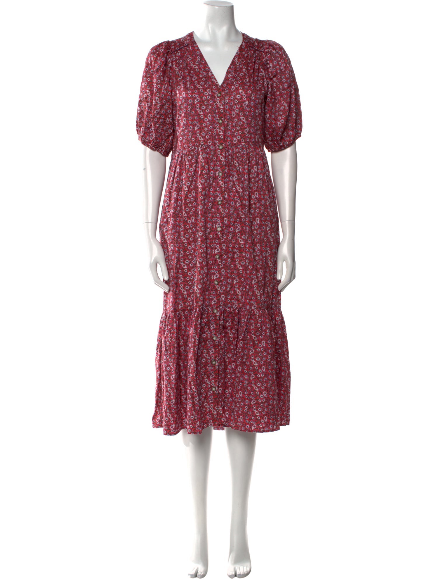 Xirena Floral Print Long Dress