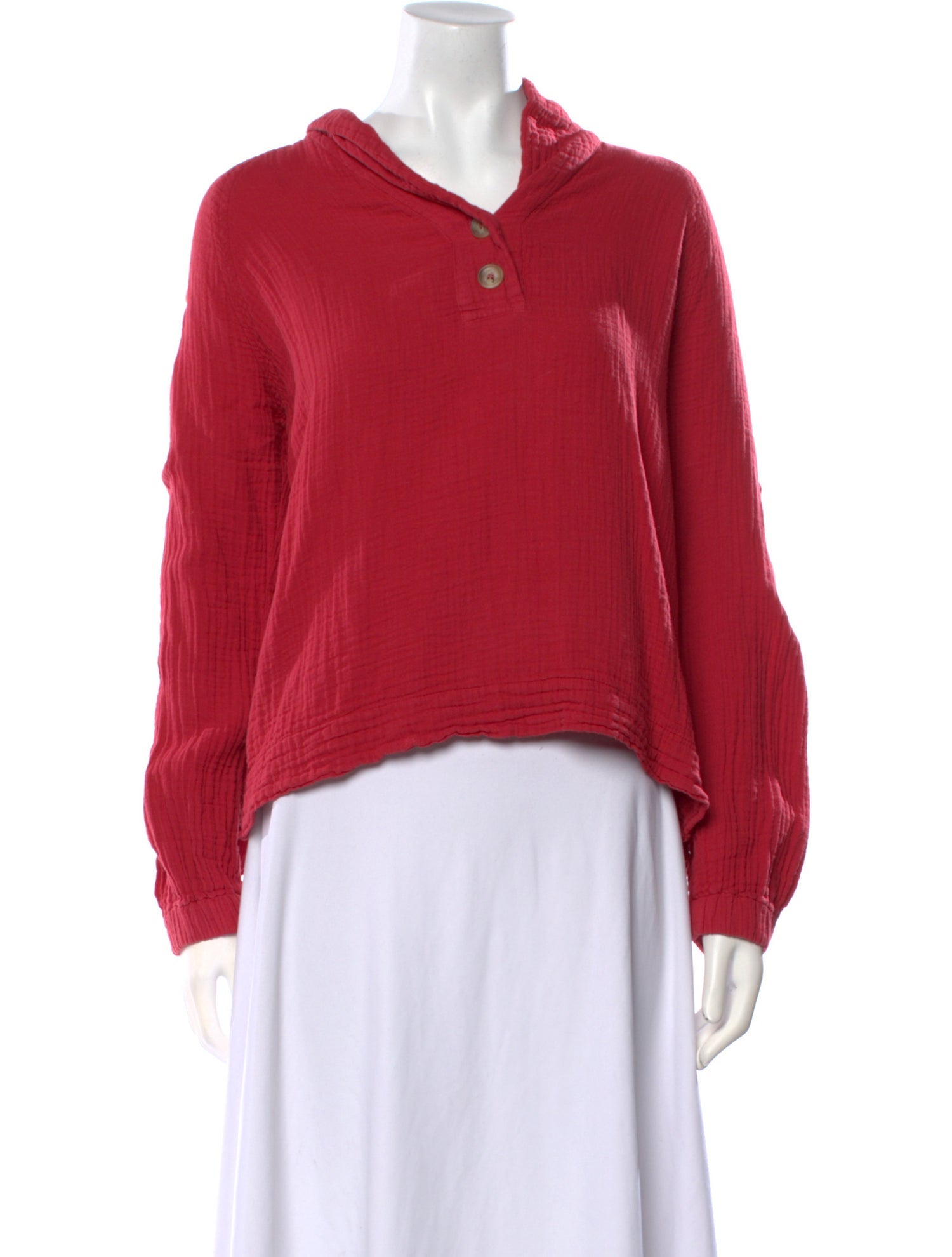 Xirena V-Neck Long Sleeve Sweatshirt