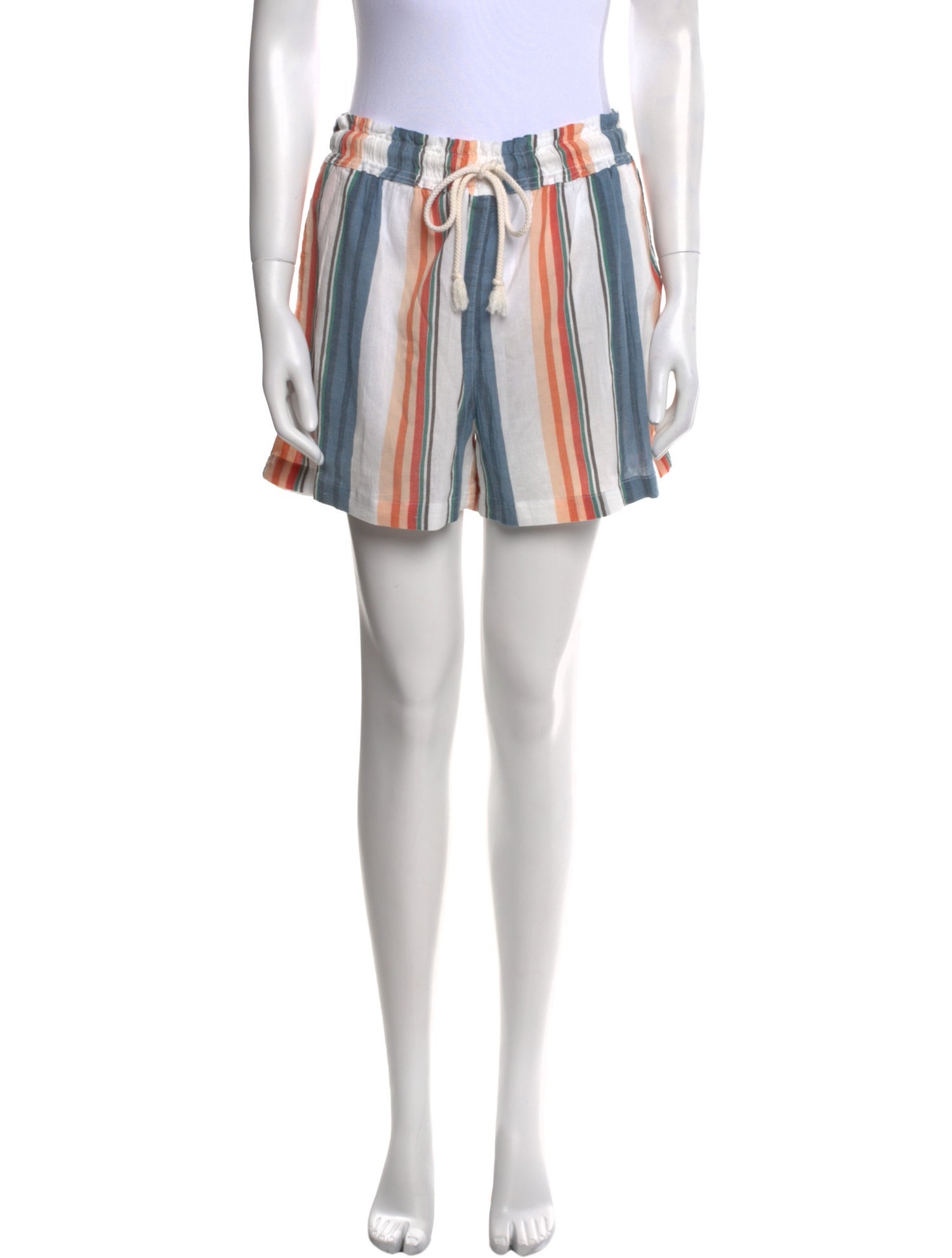 Xirena Striped Mini Shorts