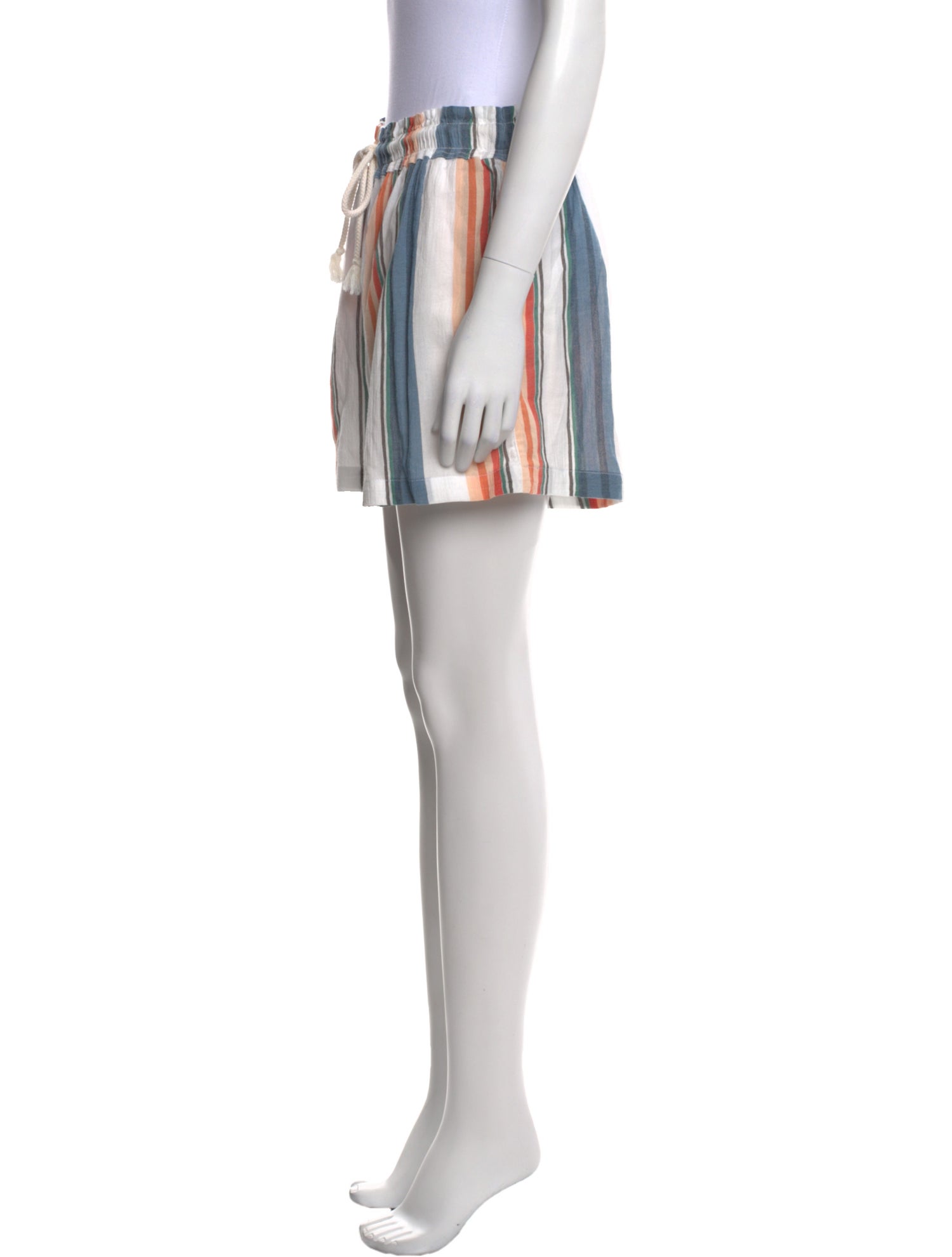 Xirena Striped Mini Shorts