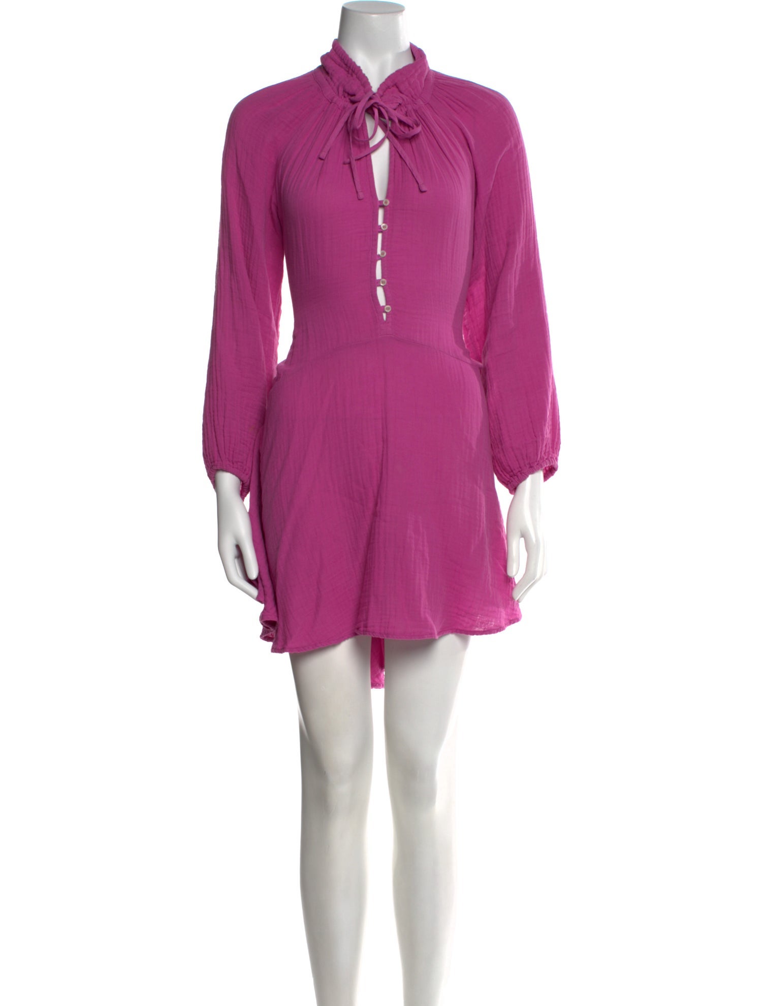 Xirena Tie Neck Knee-Length Dress