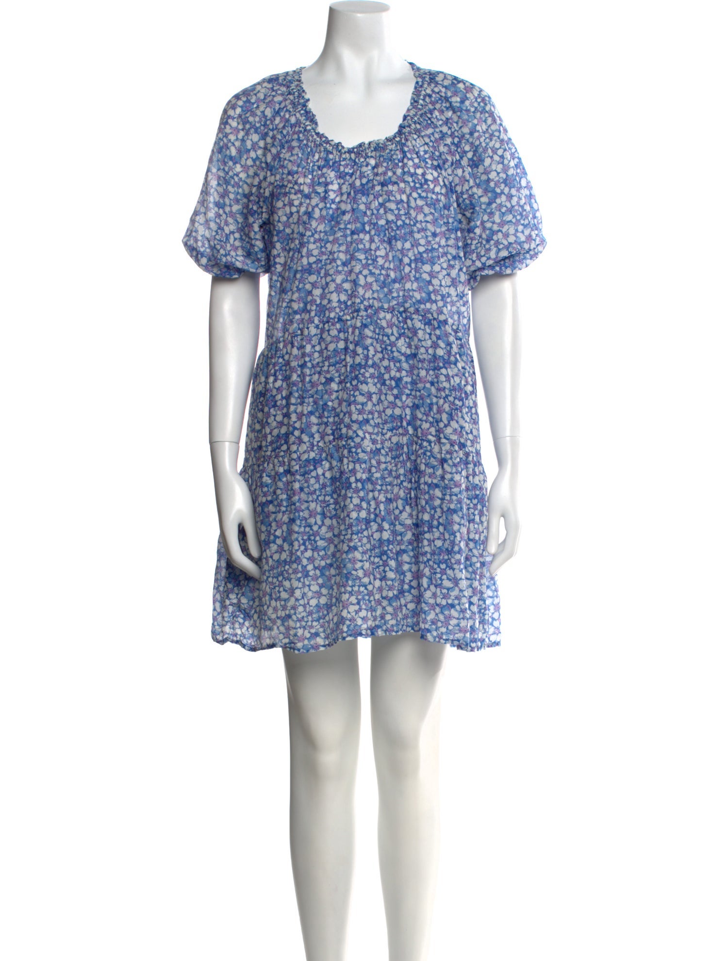 Xirena Floral Print Mini Dress