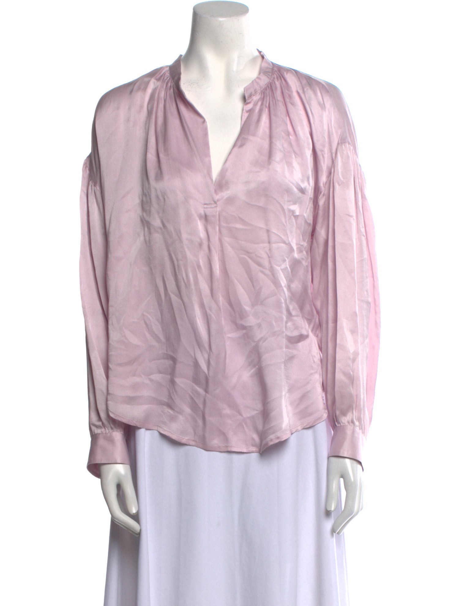 Xirena Silk V-Neck Blouse