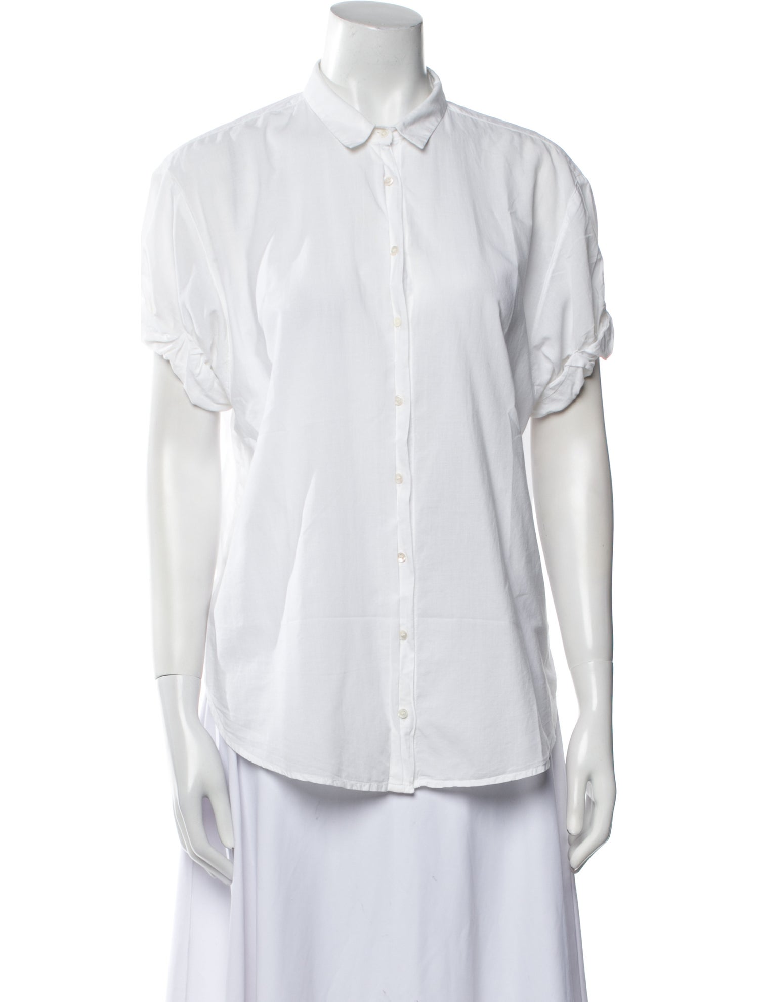 Xirena Short Sleeve Button-Up Top