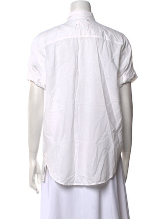 Xirena Short Sleeve Button-Up Top