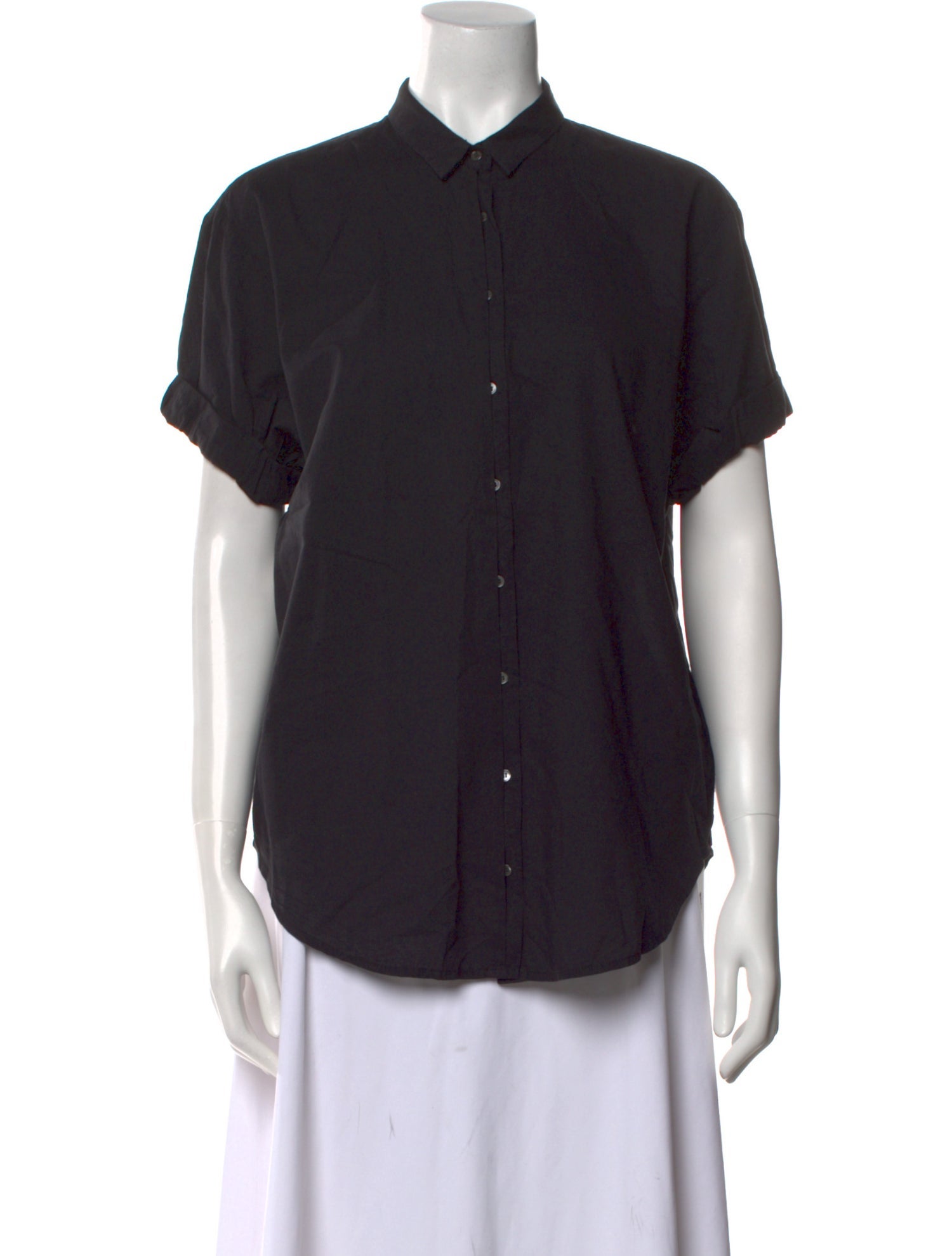 Xirena Short Sleeve Button-Up Top