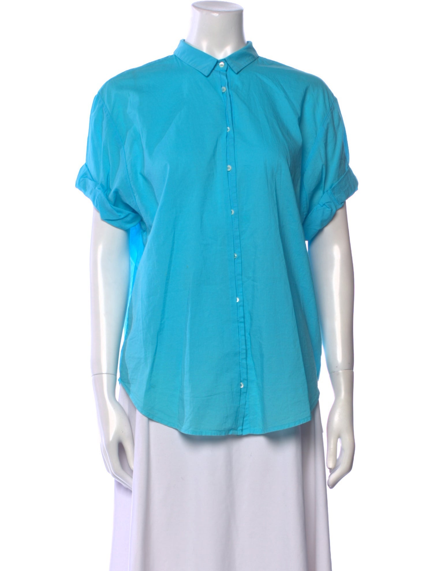 Xirena Short Sleeve Button-Up Top