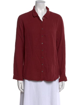 Xirena Long Sleeve Button-Up Top