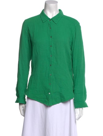 Xirena Long Sleeve Button-Up Top