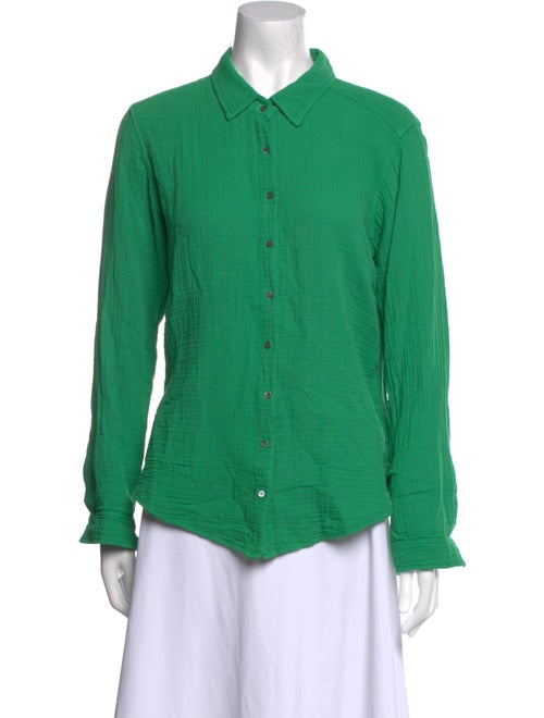 Xirena Long Sleeve Button-Up Top