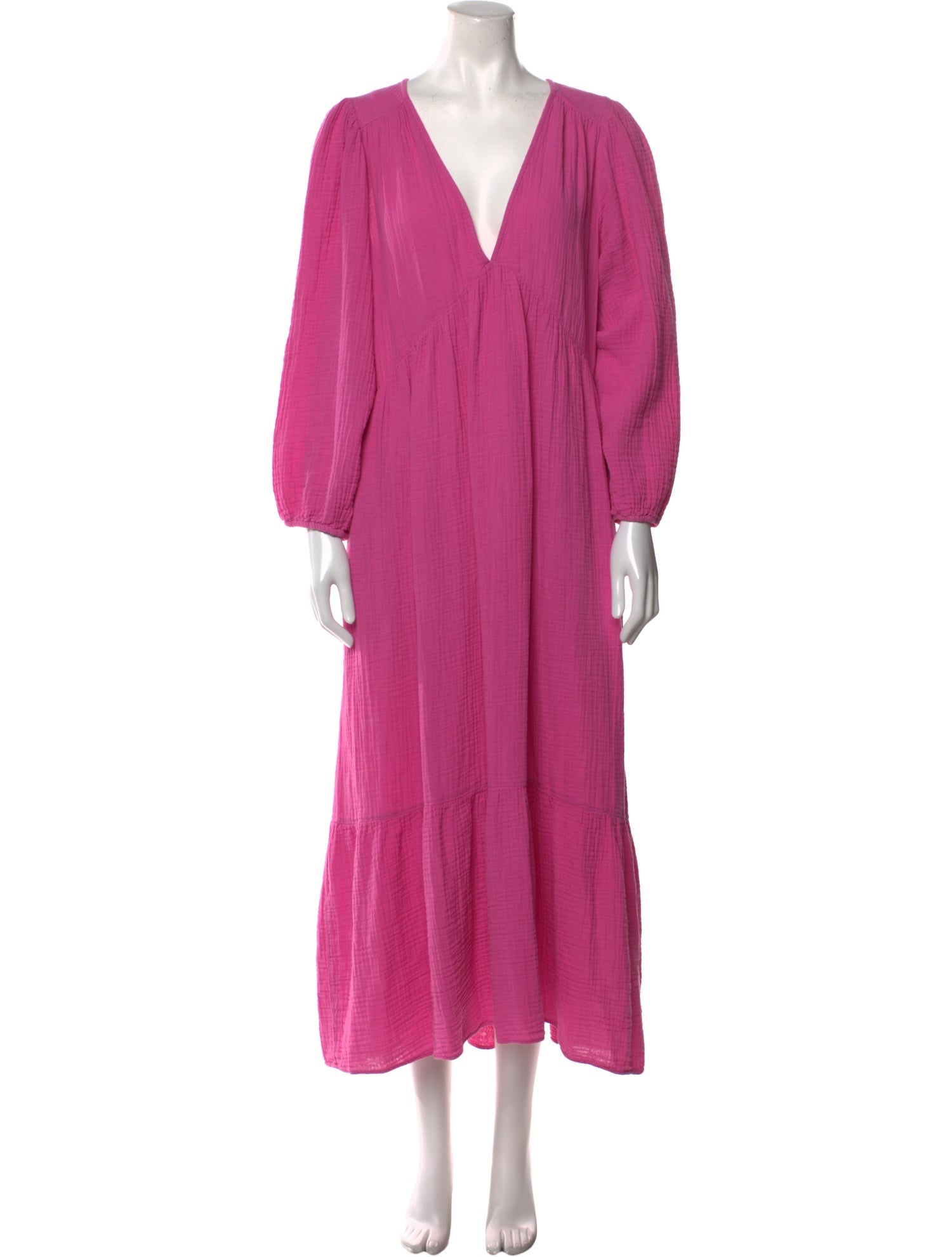 Xirena V-Neck Long Dress