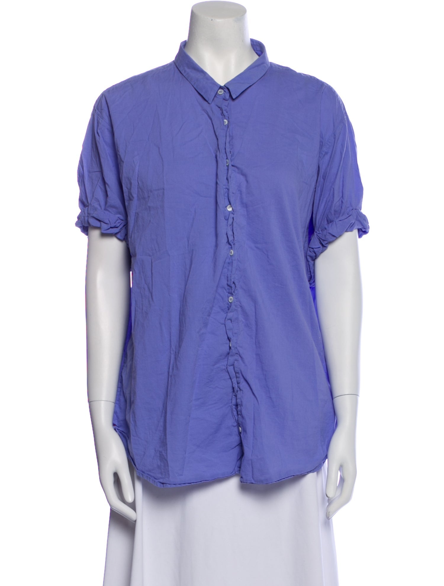 Xirena Short Sleeve Button-Up Top