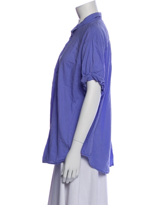 Xirena Short Sleeve Button-Up Top