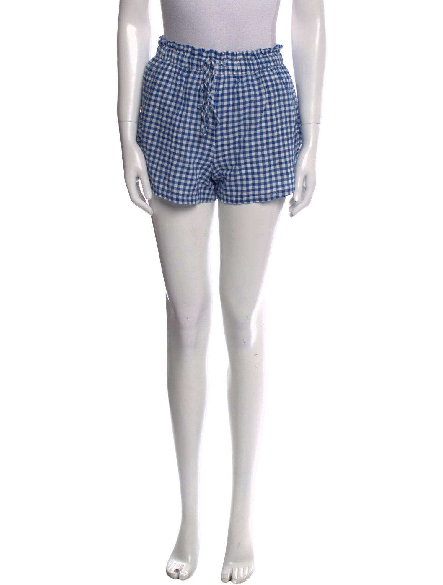 Xirena Plaid Print Mini Shorts w/ Tags