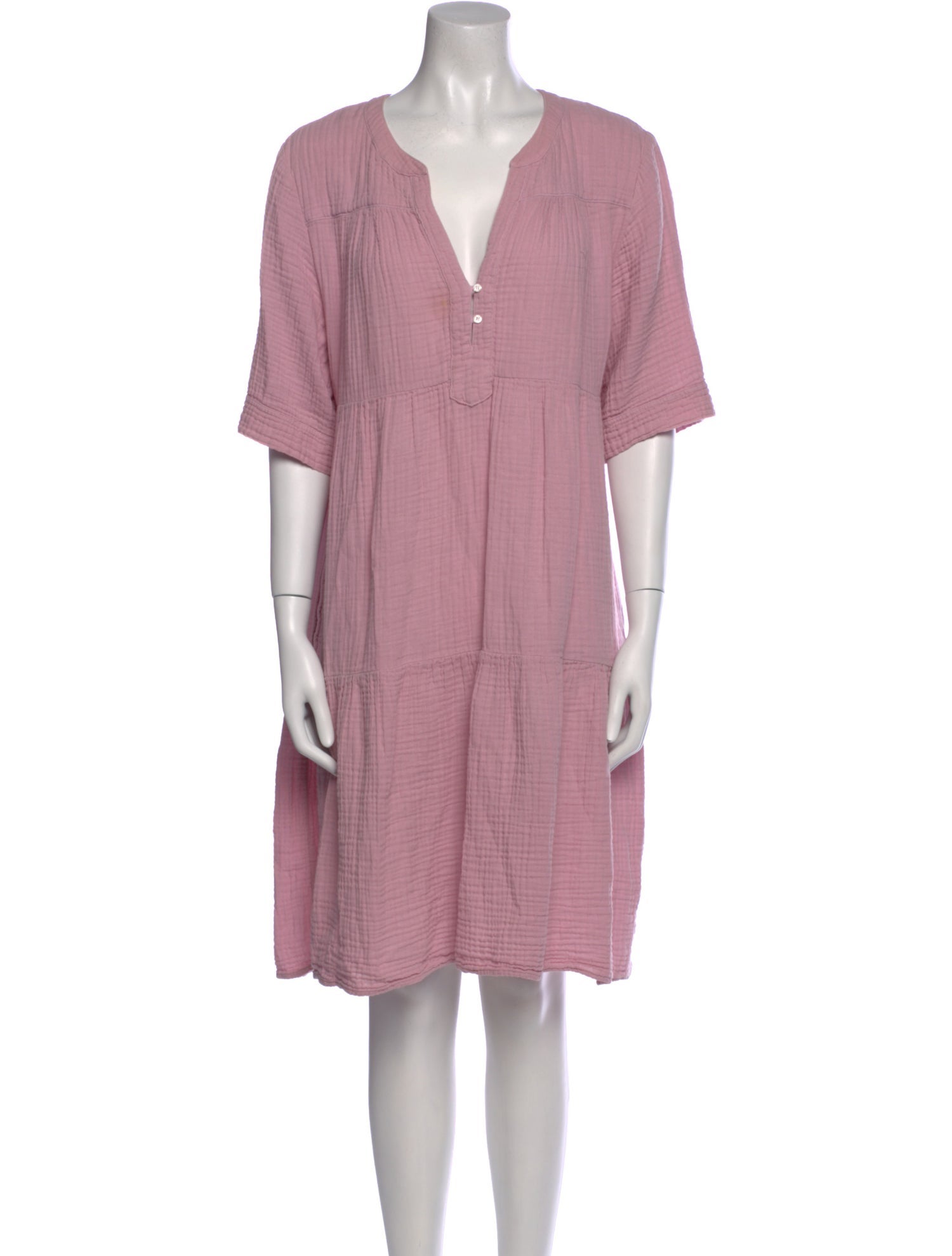 Xirena V-Neck Knee-Length Dress