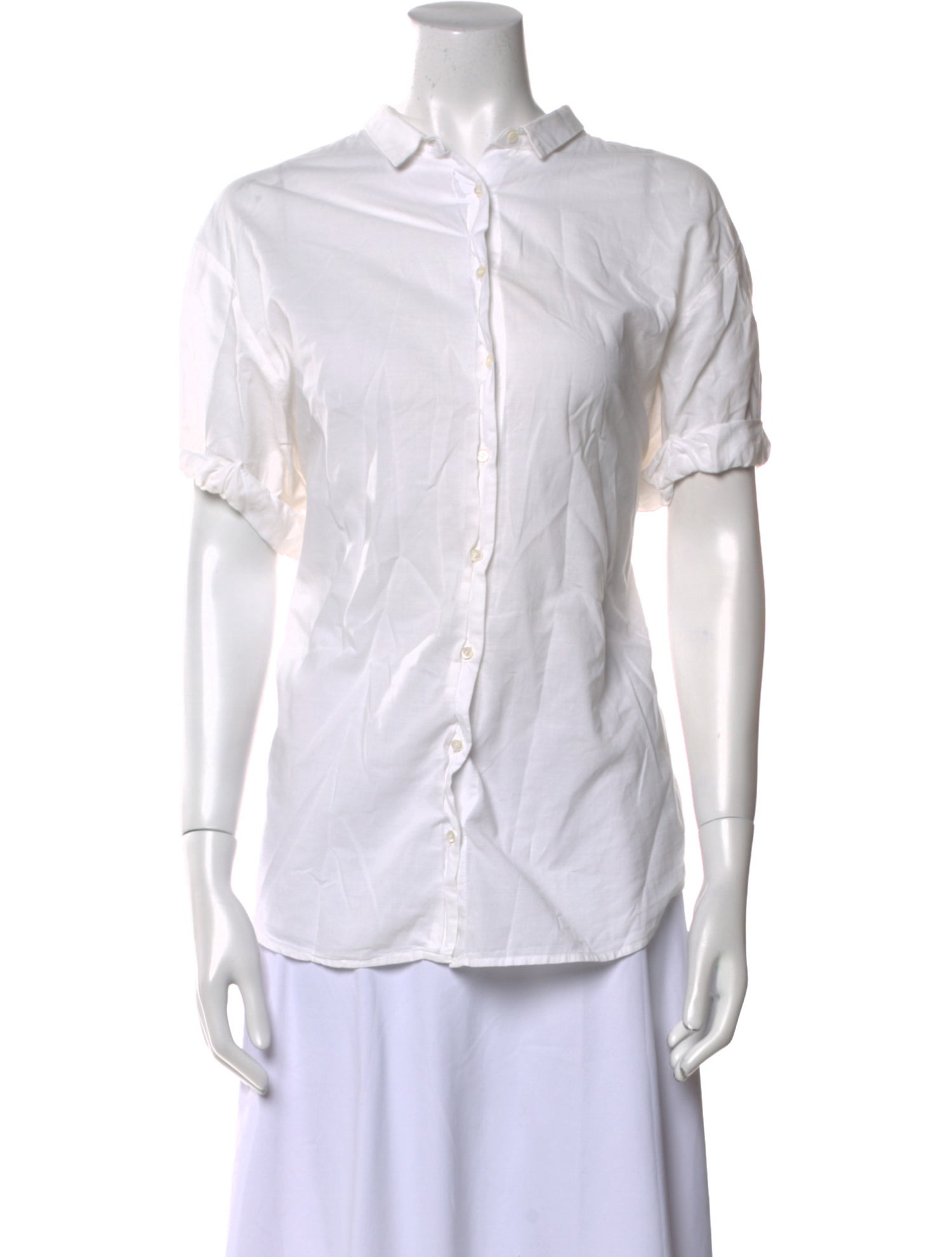 Xirena Short Sleeve Button-Up Top