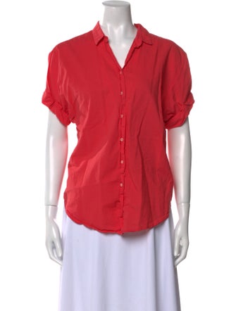 Xirena Short Sleeve Button-Up Top