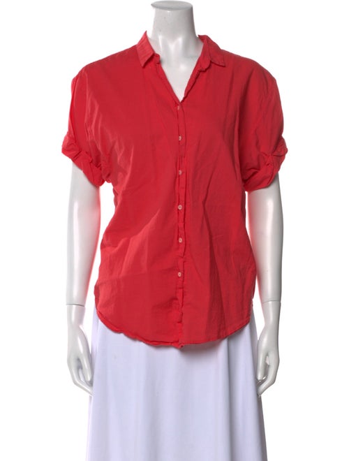 Xirena Short Sleeve Button-Up Top